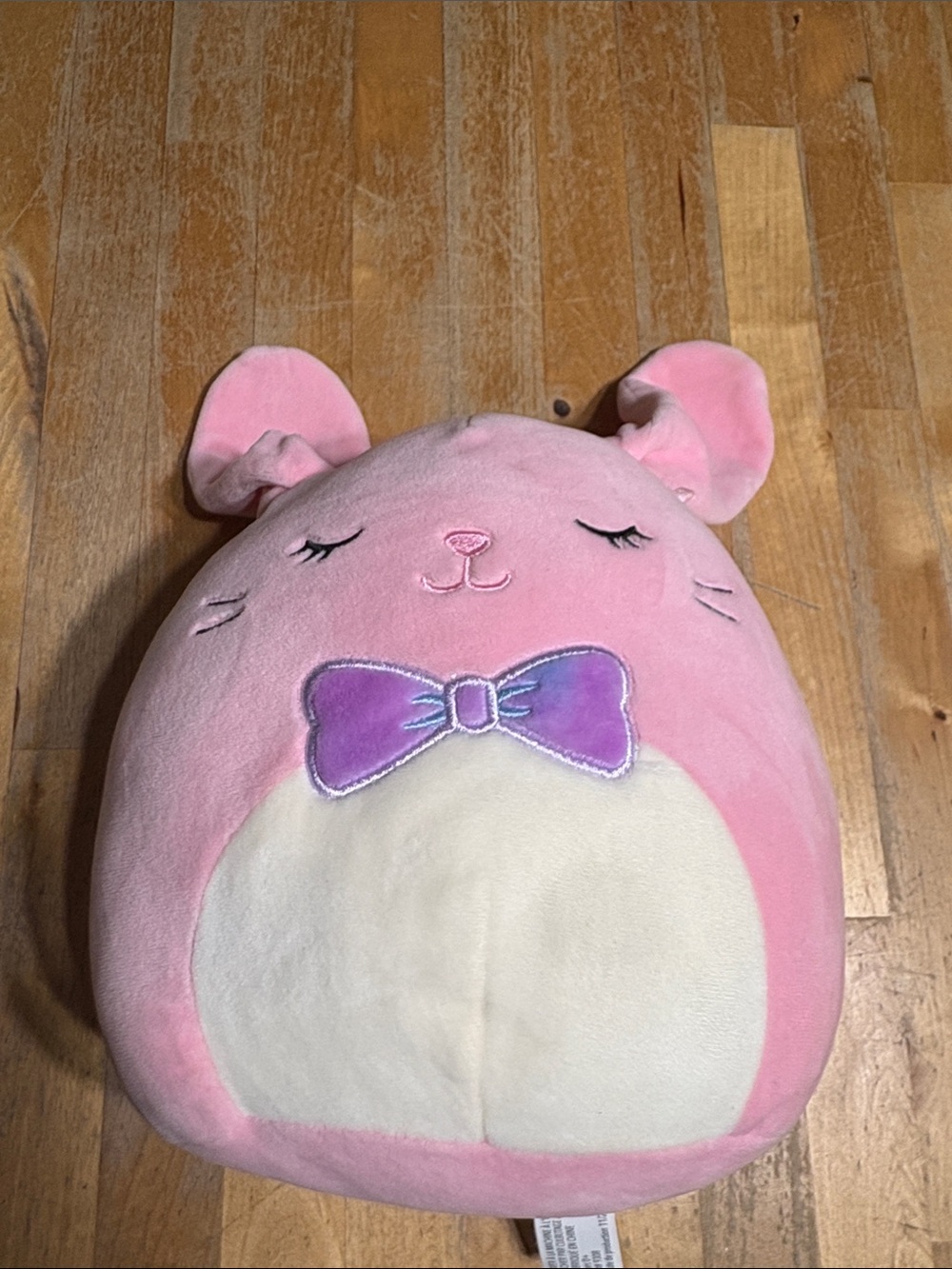 Squishmallows Bop the Bunny with Bow Tie plush